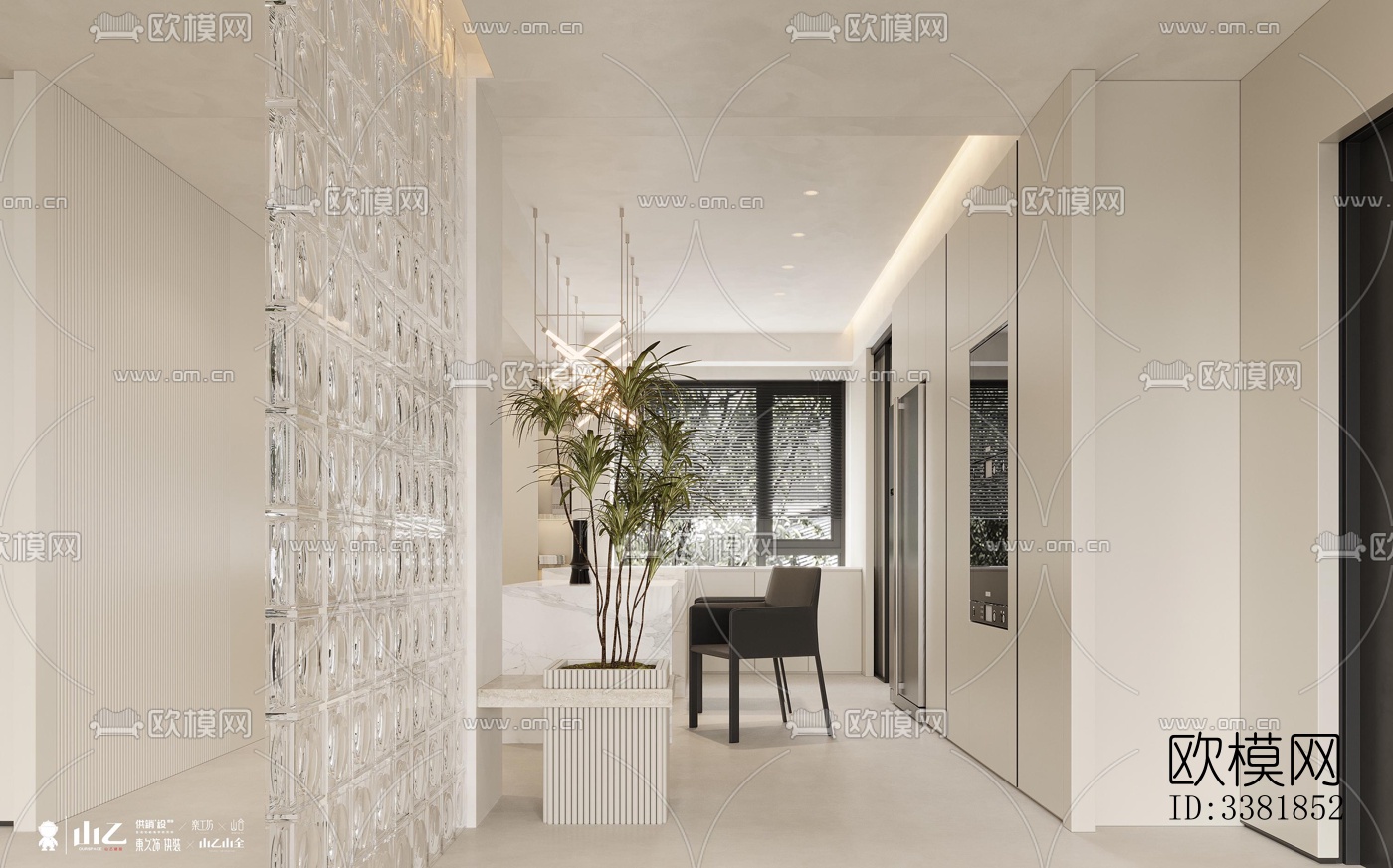 现代别墅效果图下载（渲染图3）