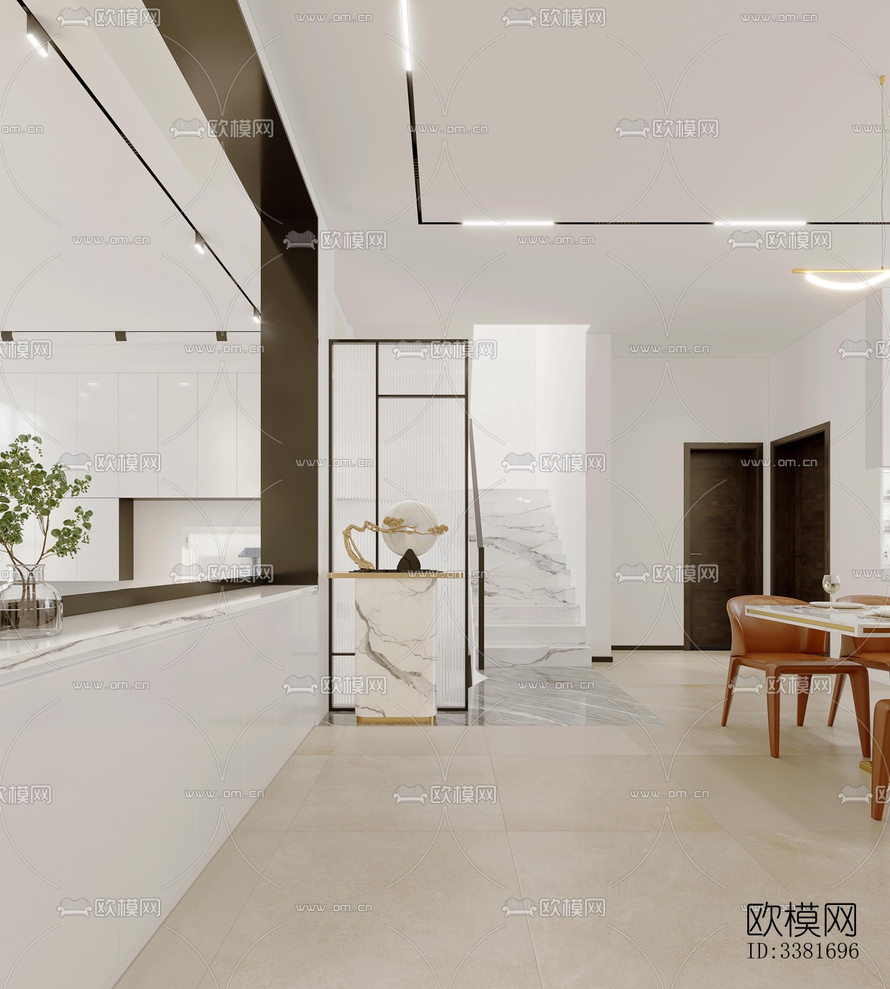 现代别墅效果图下载（渲染图10）