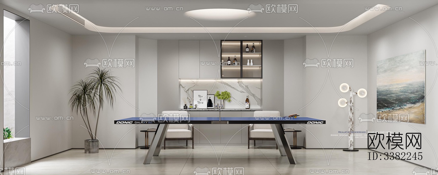 现代别墅效果图下载（渲染图16）