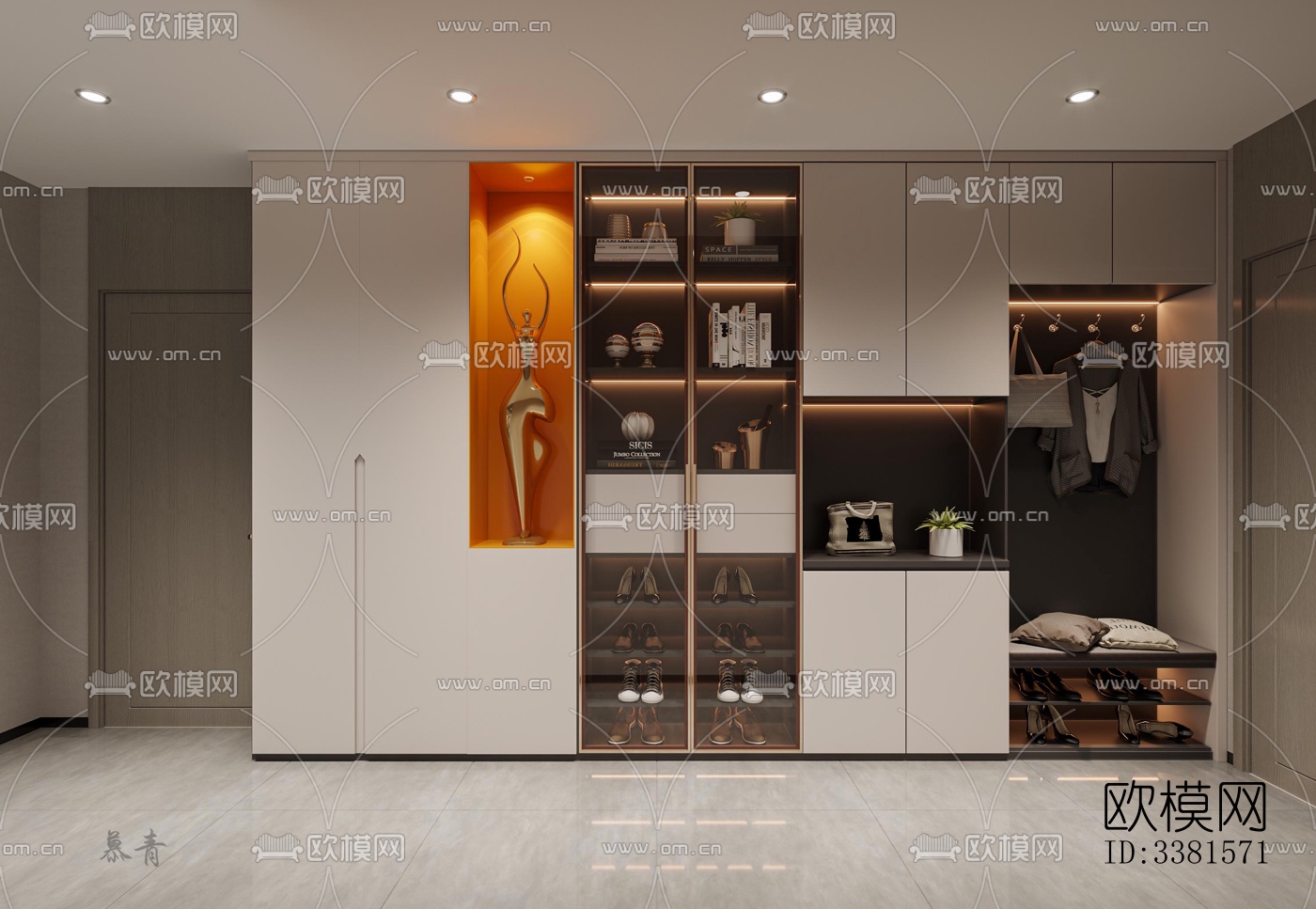 现代别墅效果图下载（渲染图7）