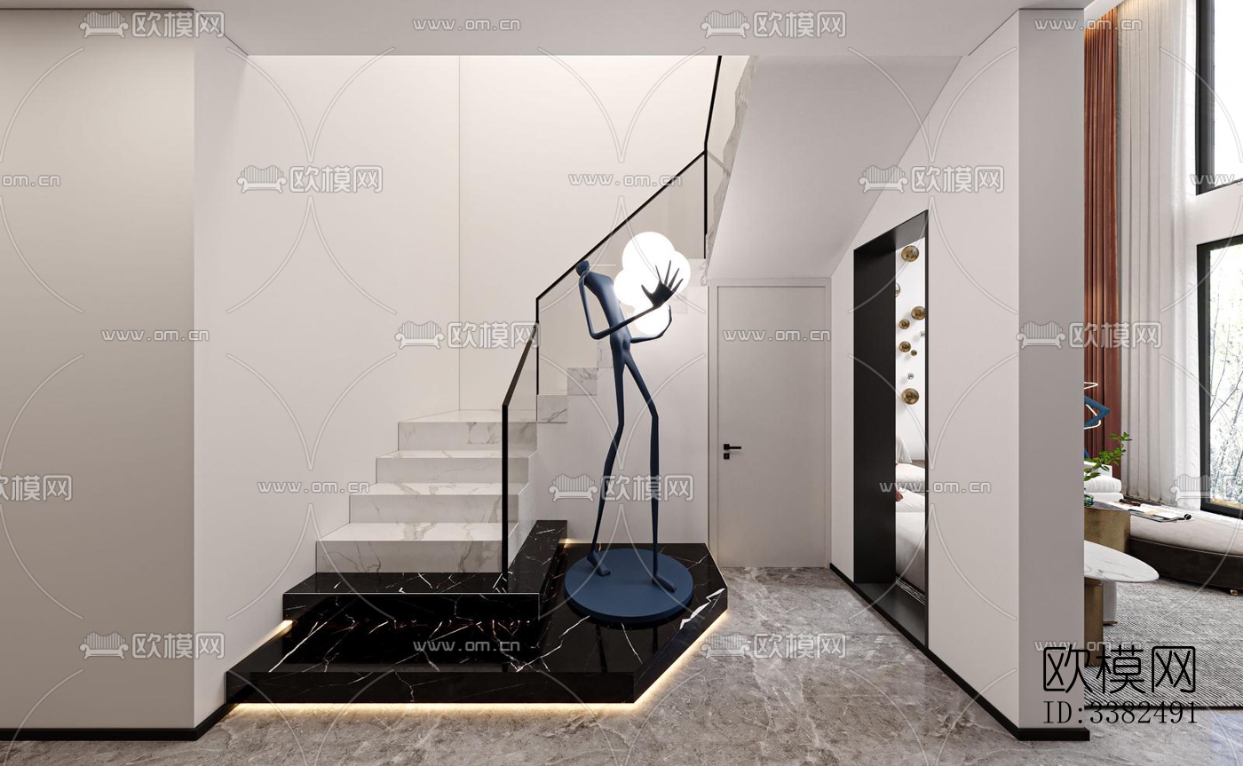 现代别墅效果图下载（渲染图5）