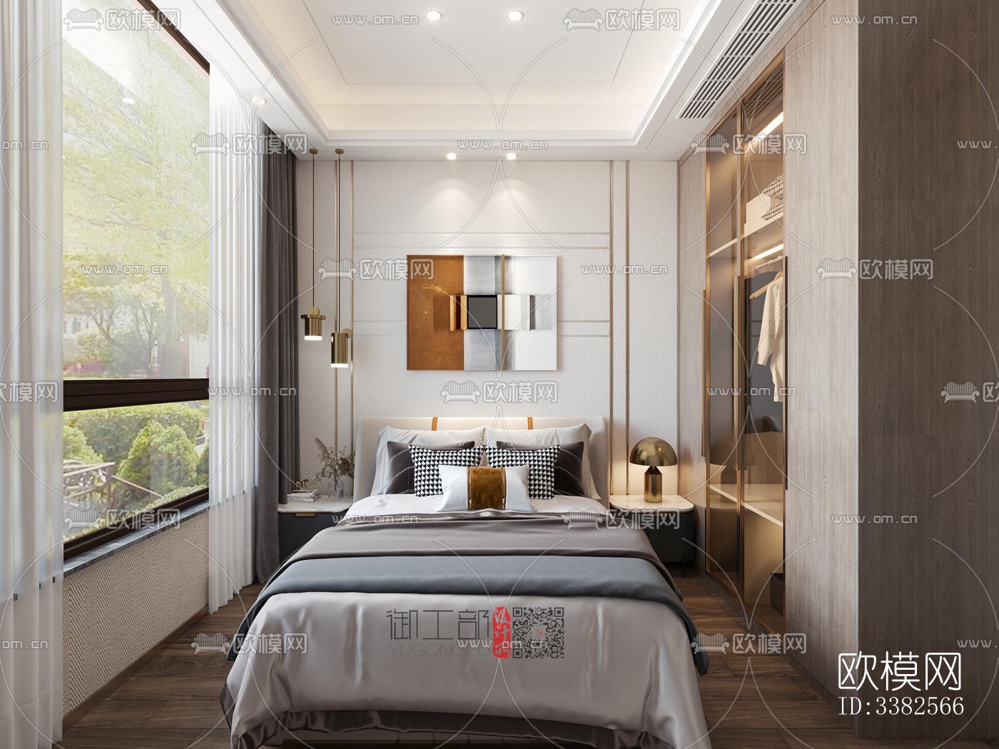 现代别墅效果图下载（渲染图2）