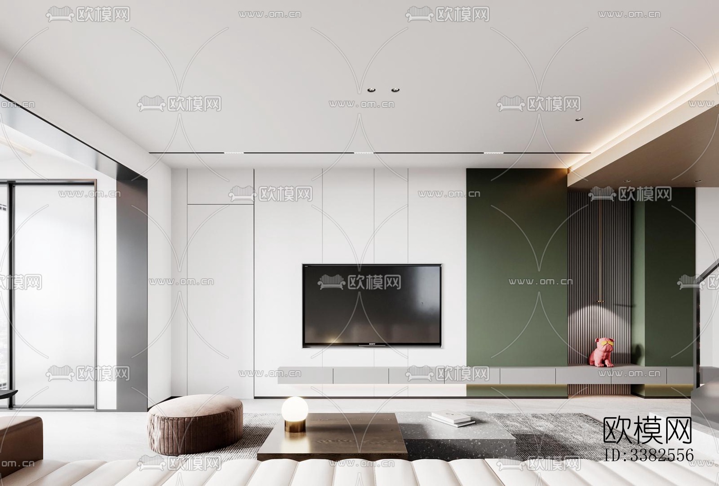 现代别墅效果图下载（渲染图9）