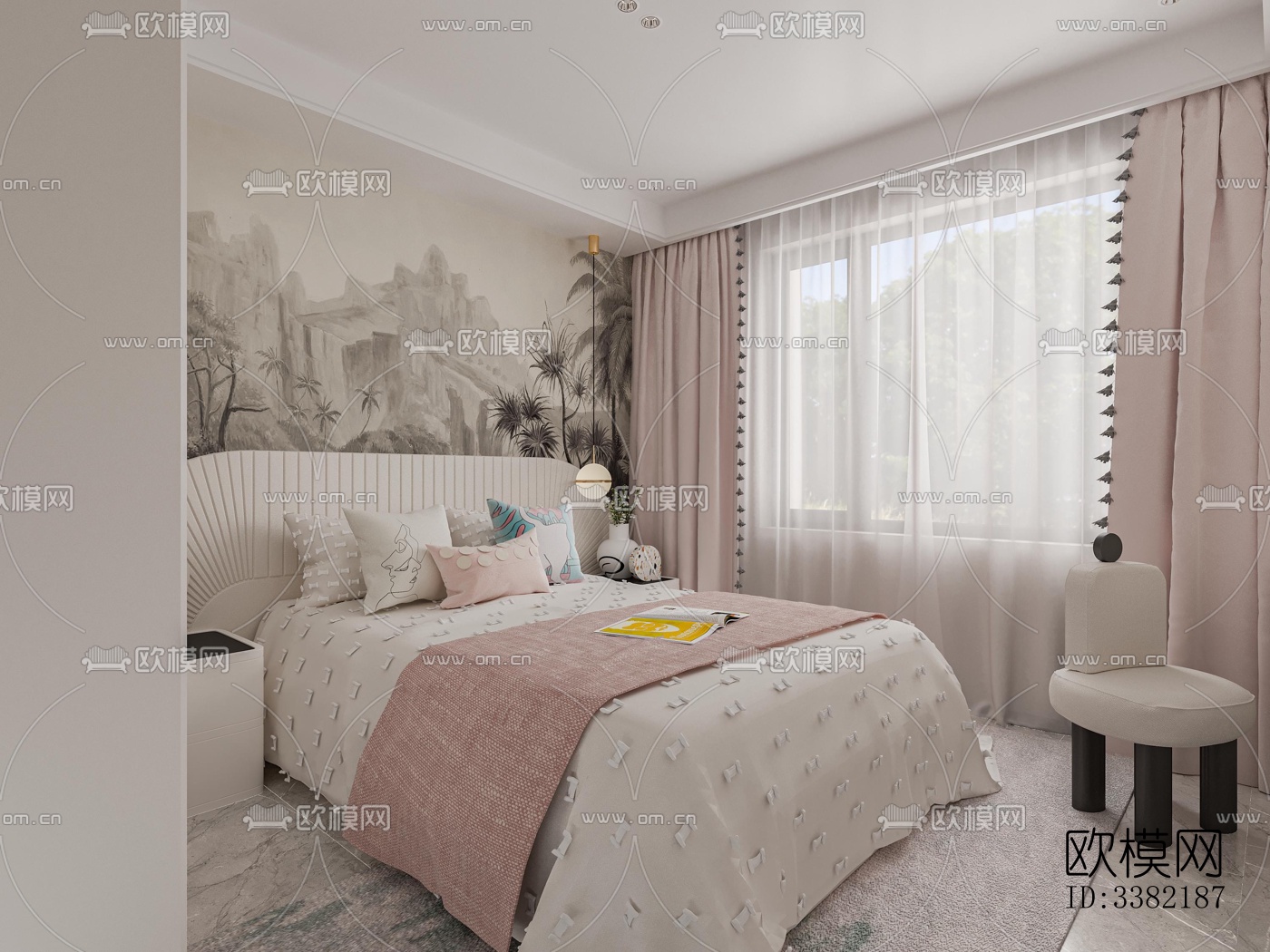 现代别墅效果图下载（渲染图4）