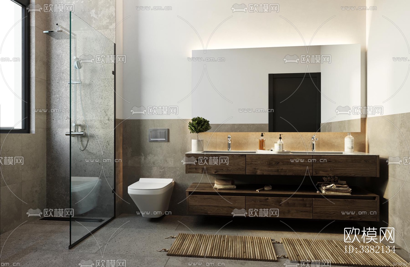 现代别墅效果图下载（渲染图7）