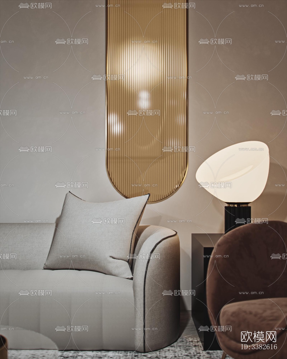 现代别墅效果图下载（渲染图1）