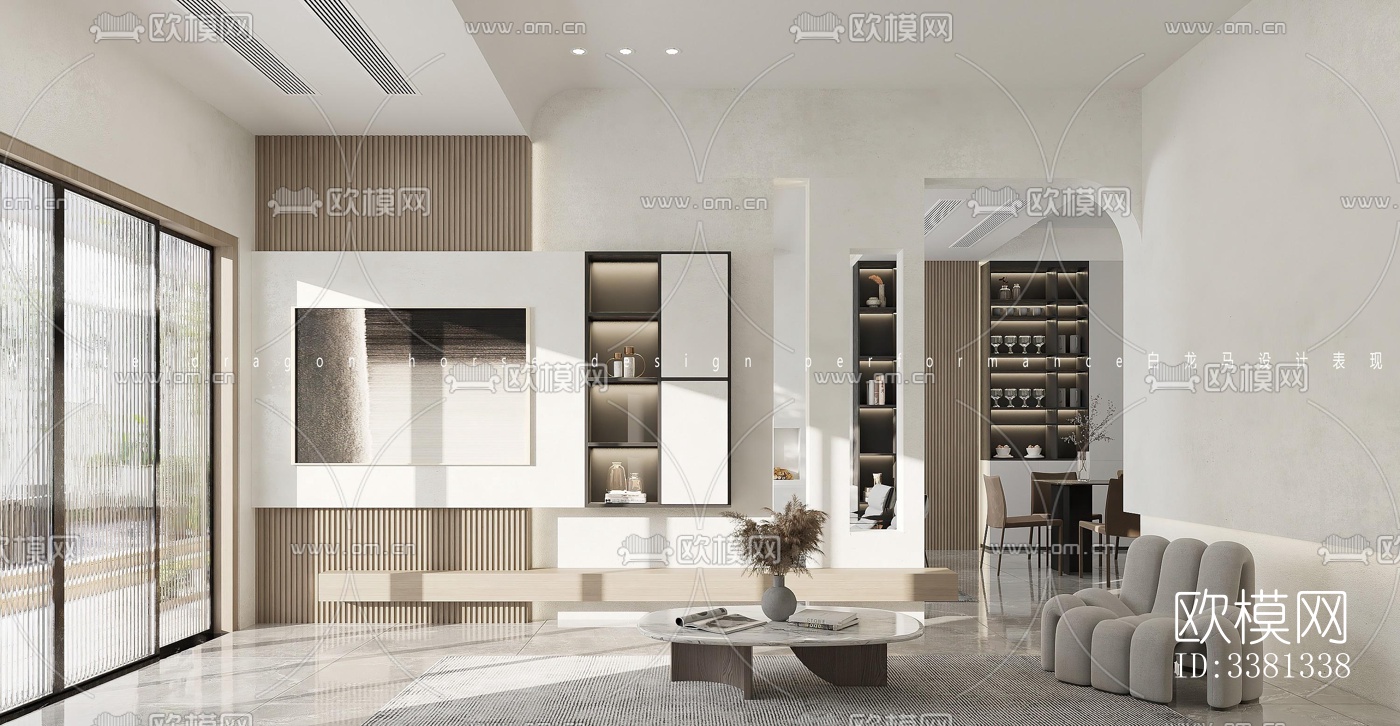 现代别墅效果图下载（渲染图3）