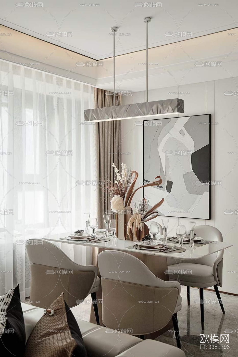 现代别墅效果图下载（渲染图7）