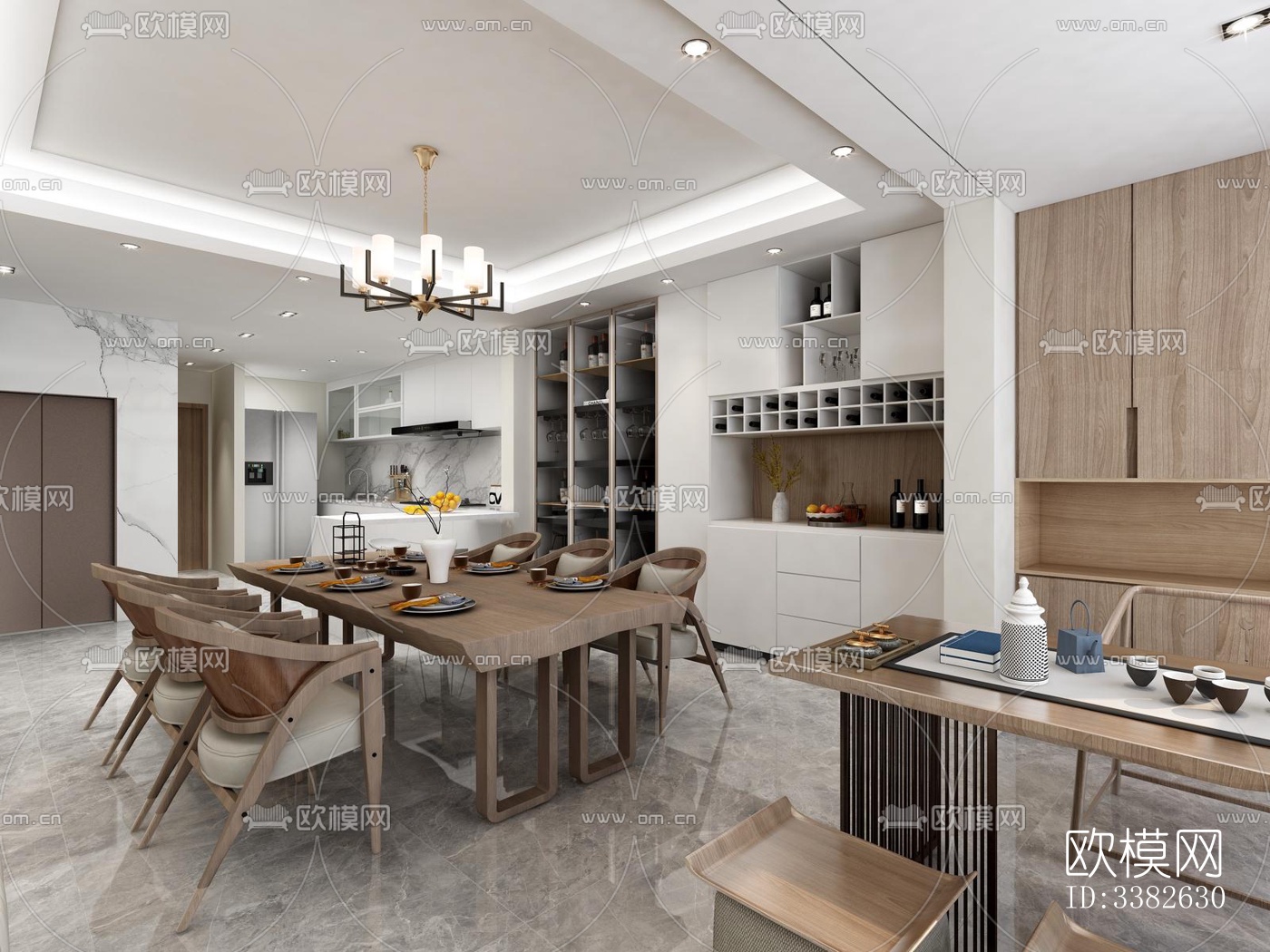 现代别墅效果图下载（渲染图6）