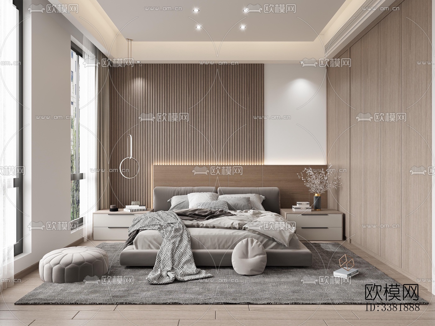 现代别墅效果图下载（渲染图3）