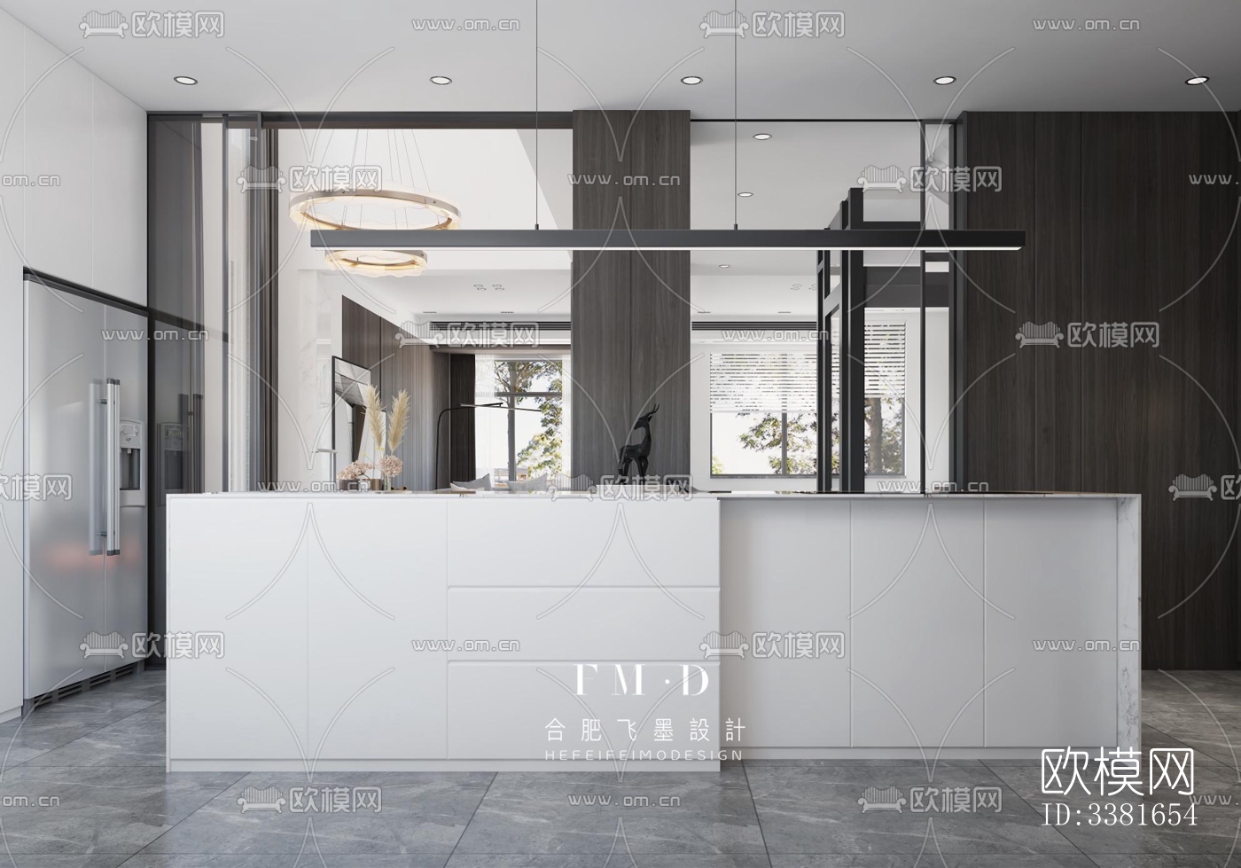 现代别墅效果图下载（渲染图8）