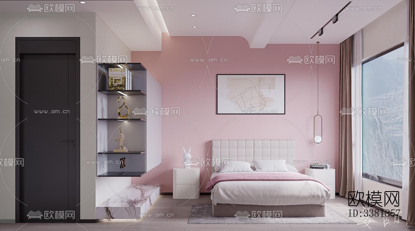 现代别墅效果图下载（渲染图6）