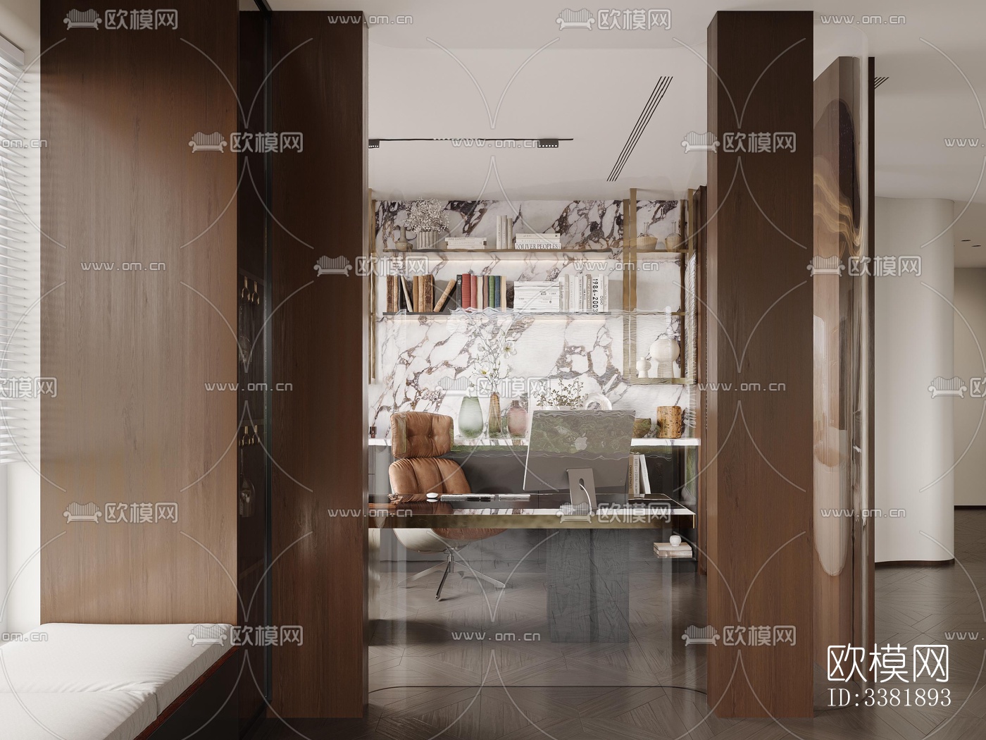 现代别墅效果图下载（渲染图3）