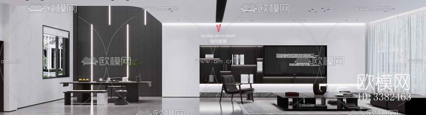 现代别墅效果图下载（渲染图2）