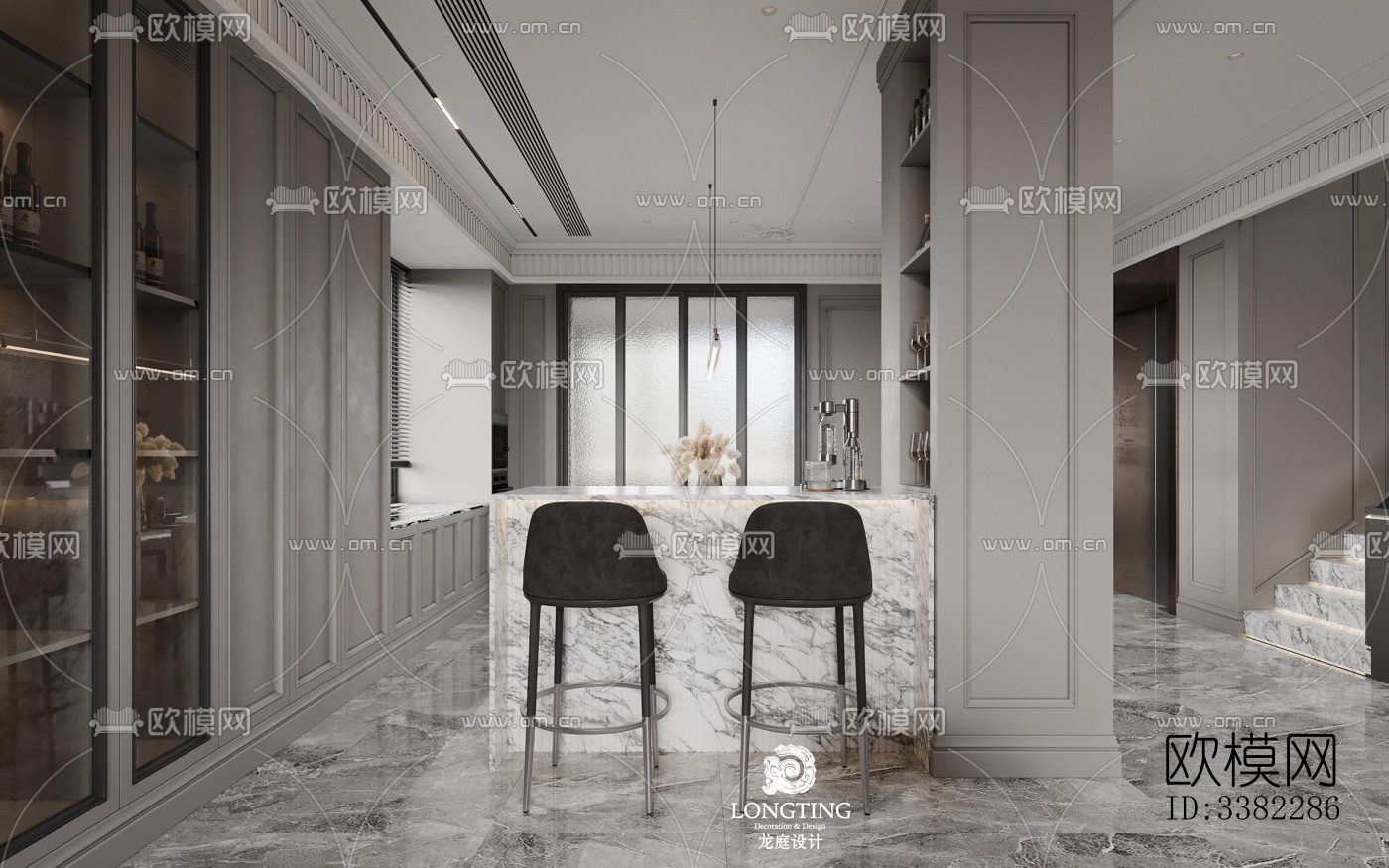 现代别墅效果图下载（渲染图16）