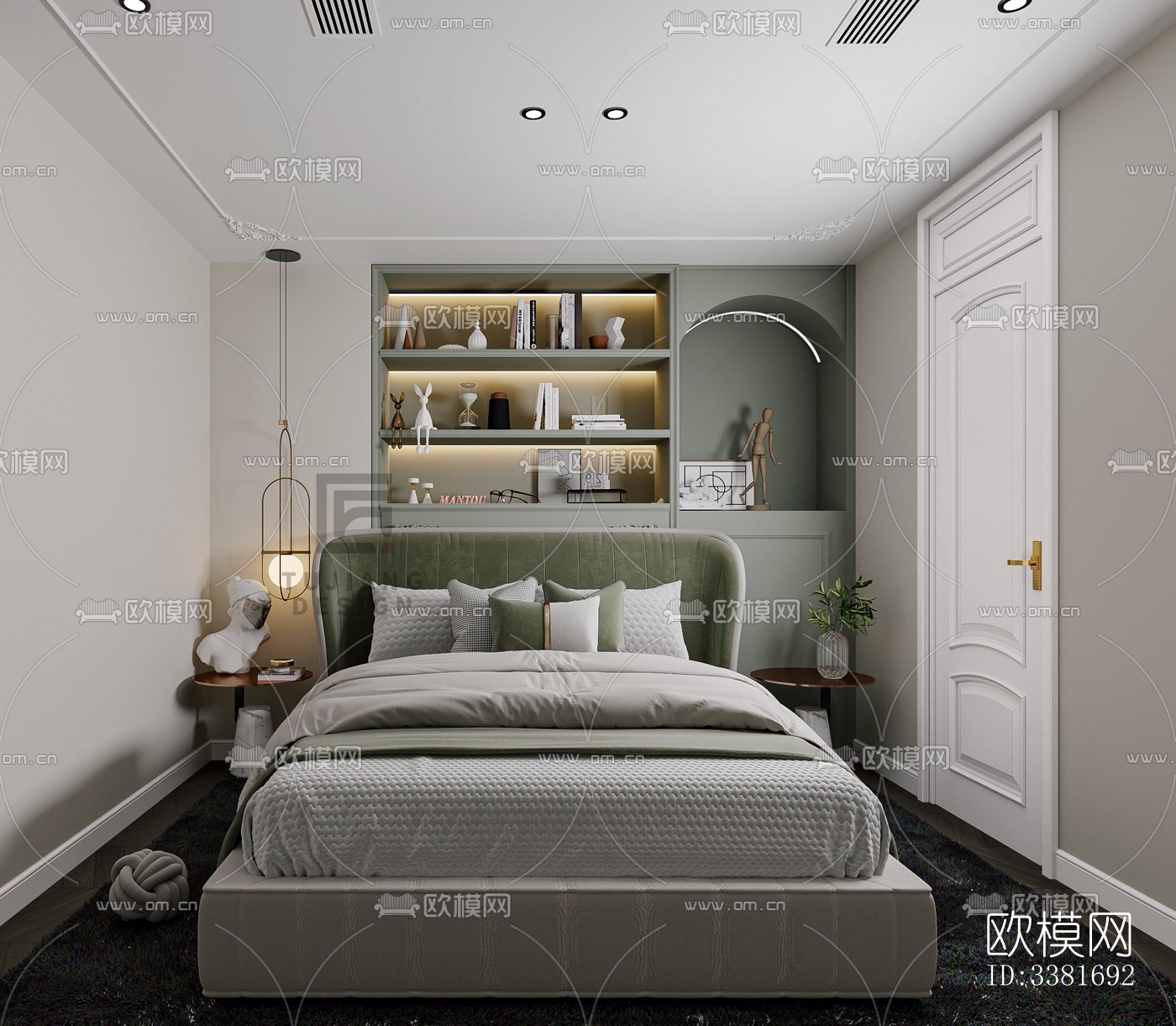 现代别墅效果图下载（渲染图5）