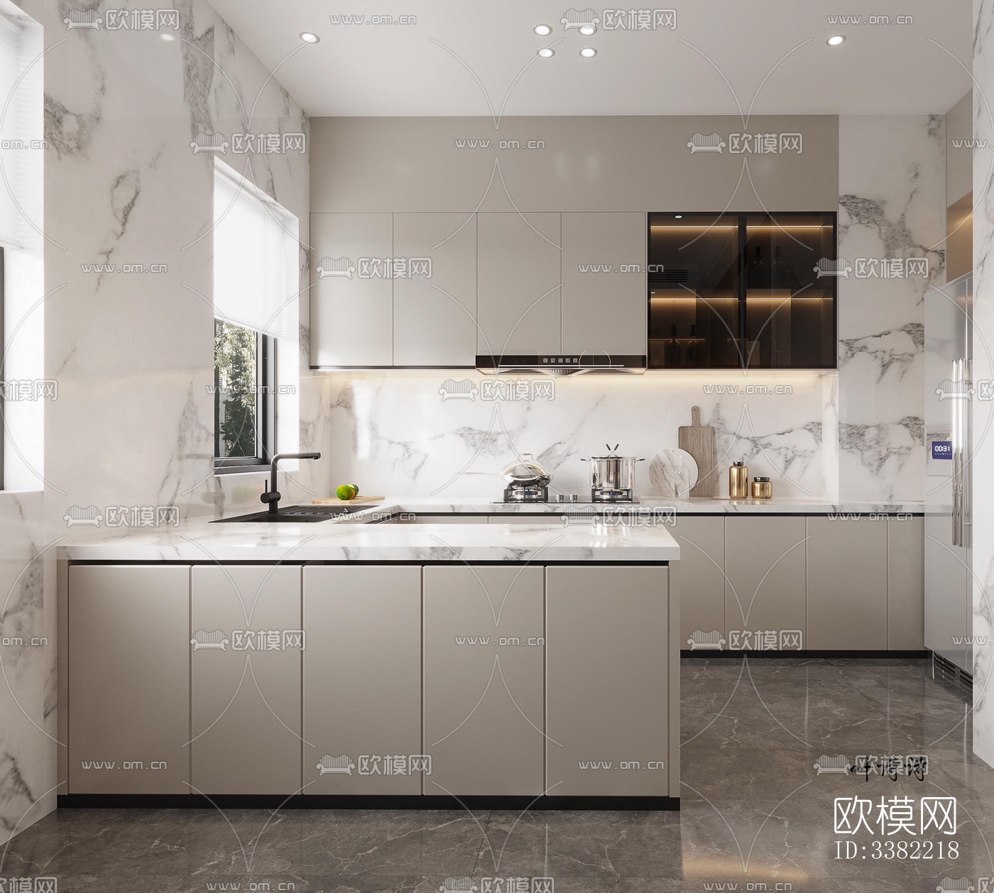 现代别墅效果图下载（渲染图4）