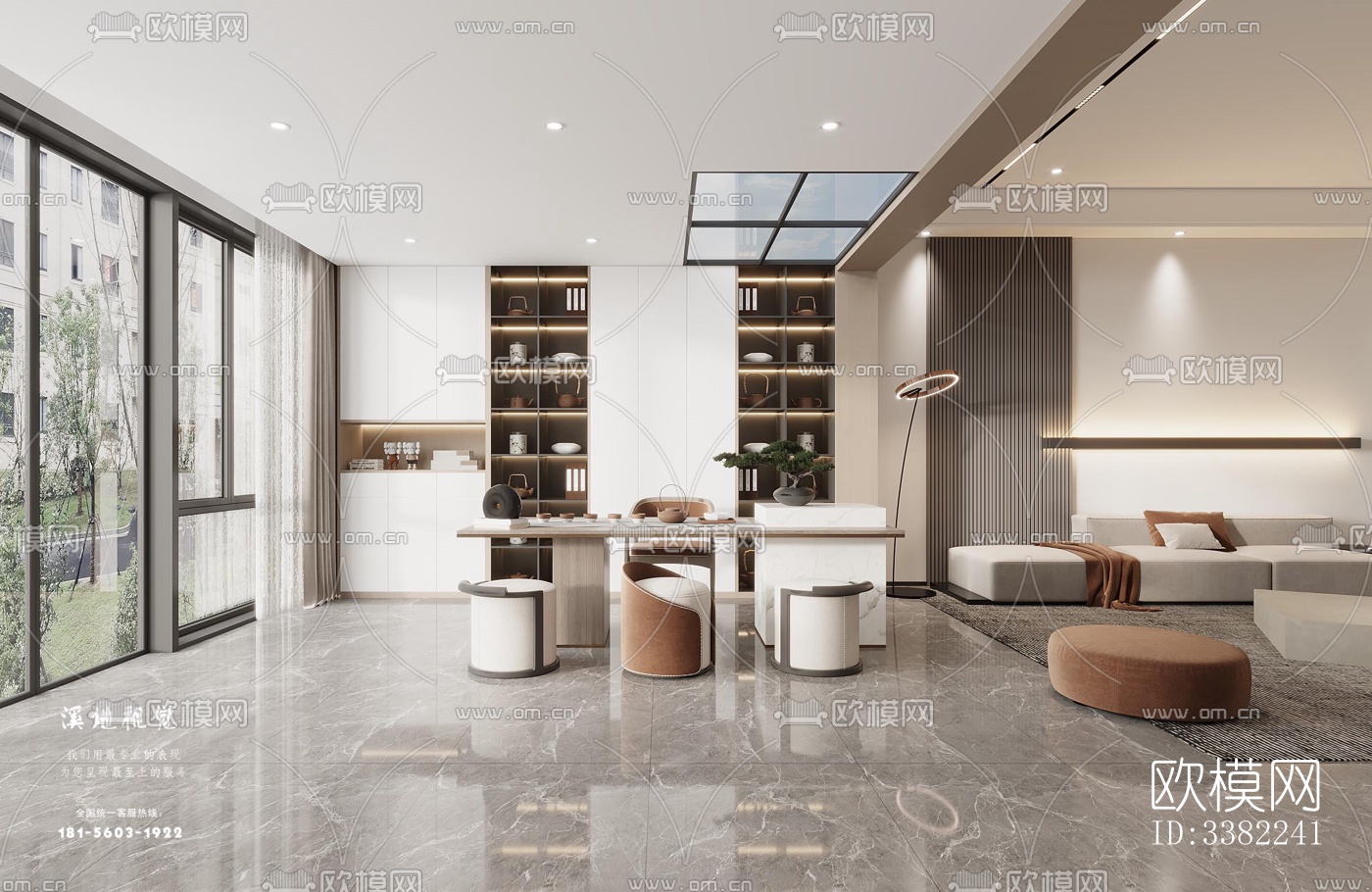 现代别墅效果图下载（渲染图11）