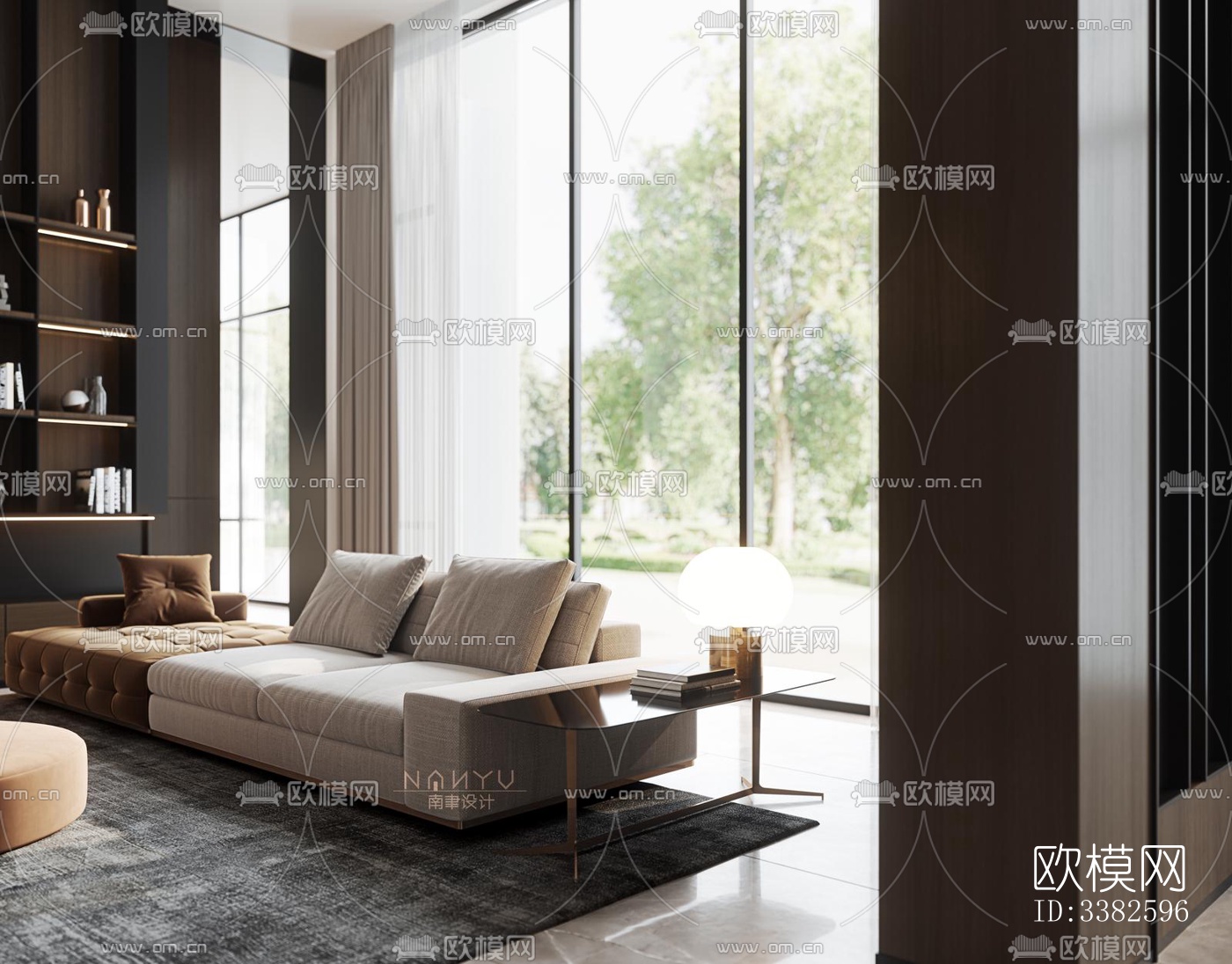 现代别墅效果图下载（渲染图6）