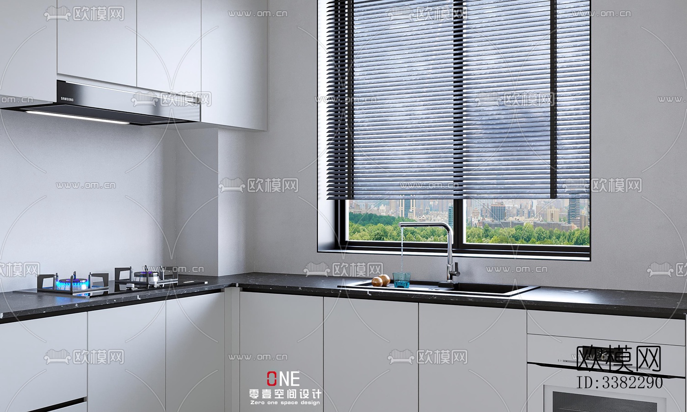 现代别墅效果图下载（渲染图17）