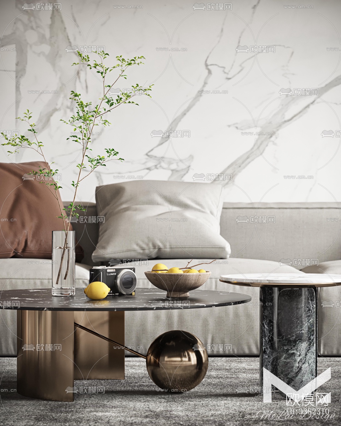 现代别墅效果图下载（渲染图3）