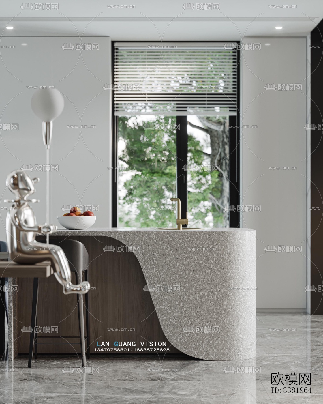 现代别墅效果图下载（渲染图11）