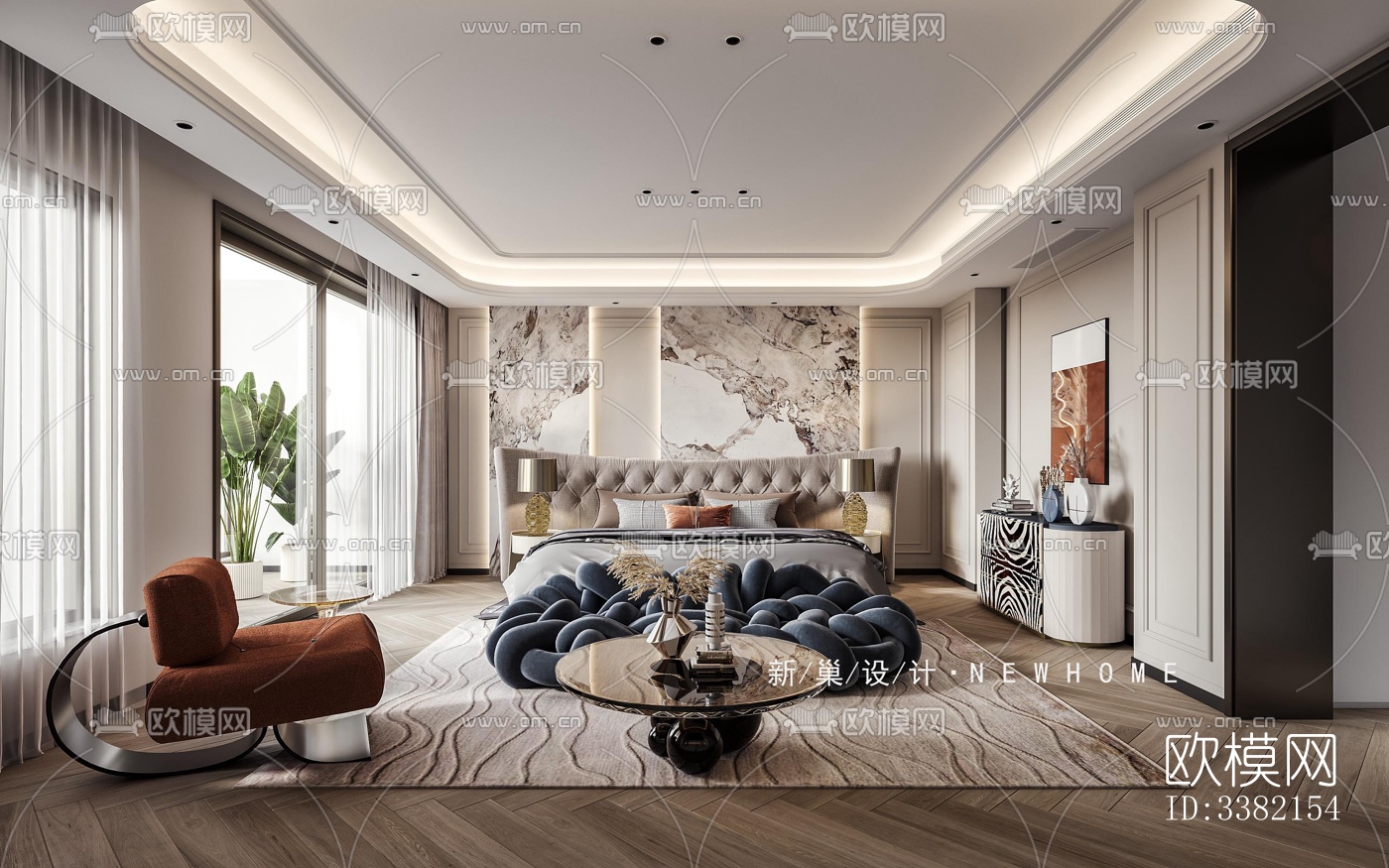 现代别墅效果图下载（渲染图12）