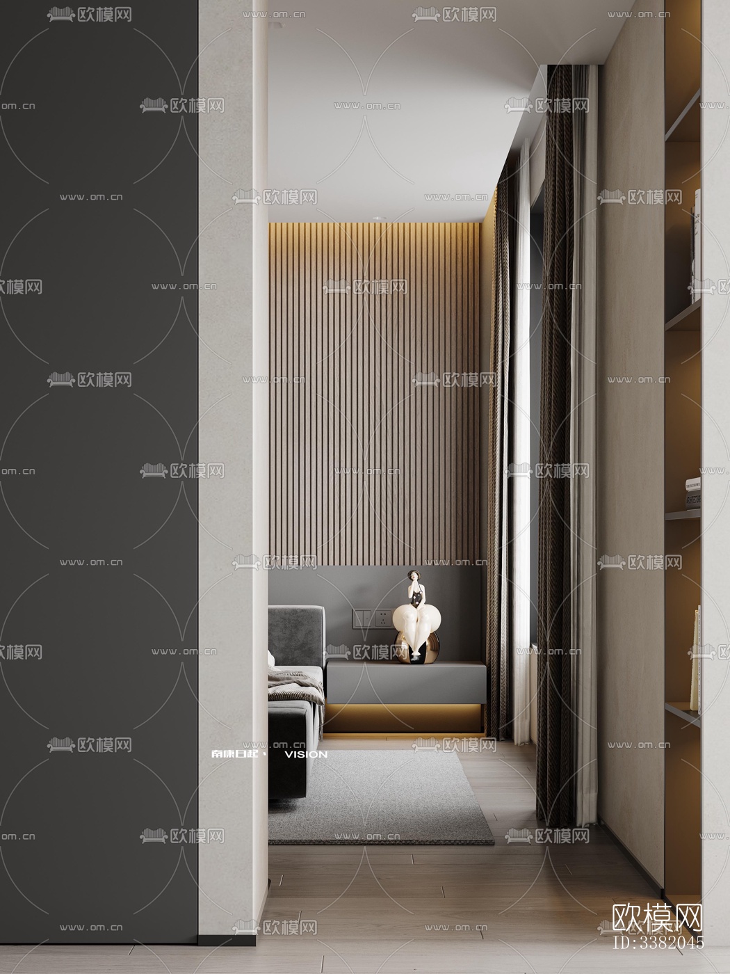 现代别墅效果图下载（渲染图12）