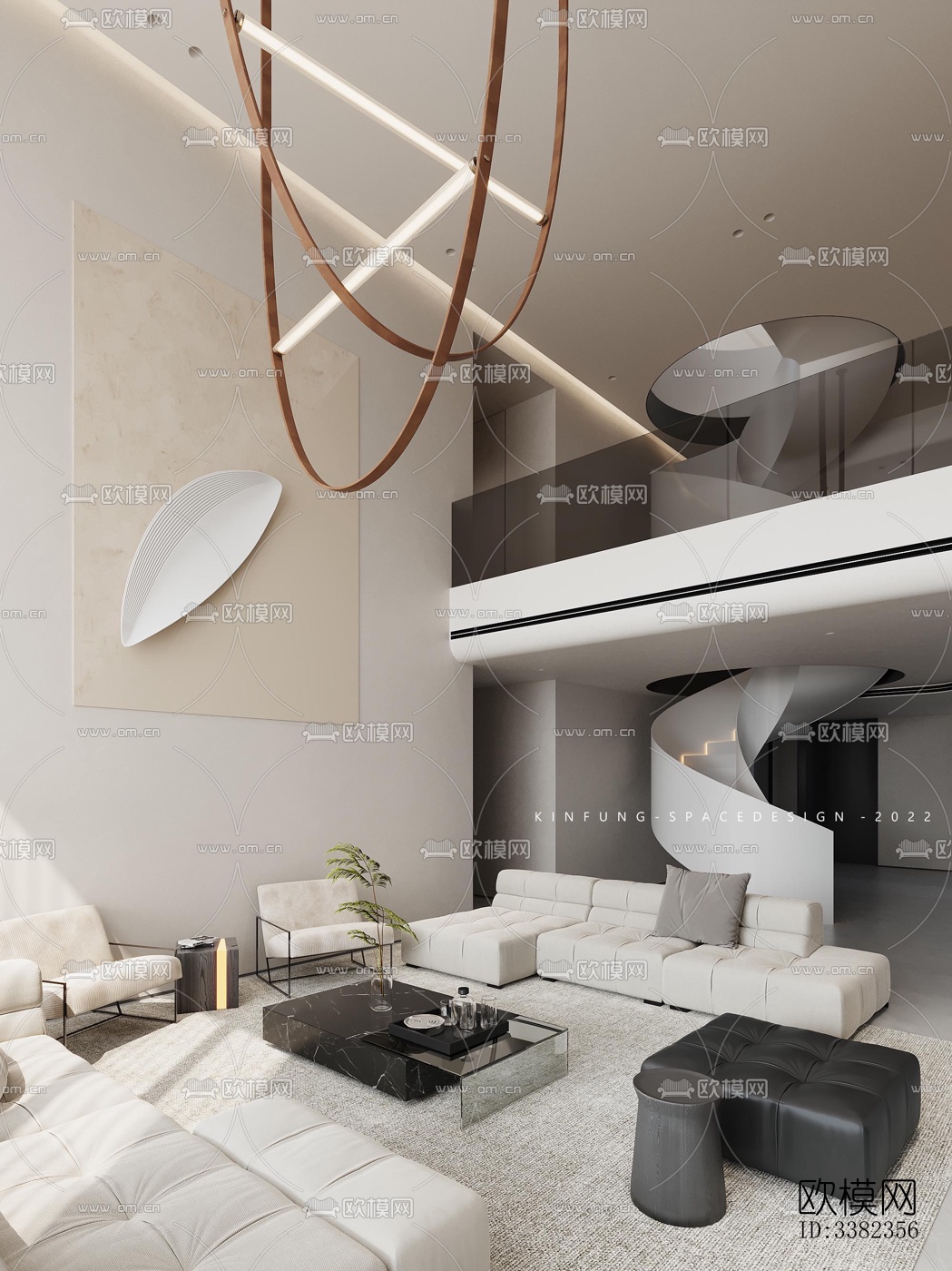 现代别墅效果图下载（渲染图13）