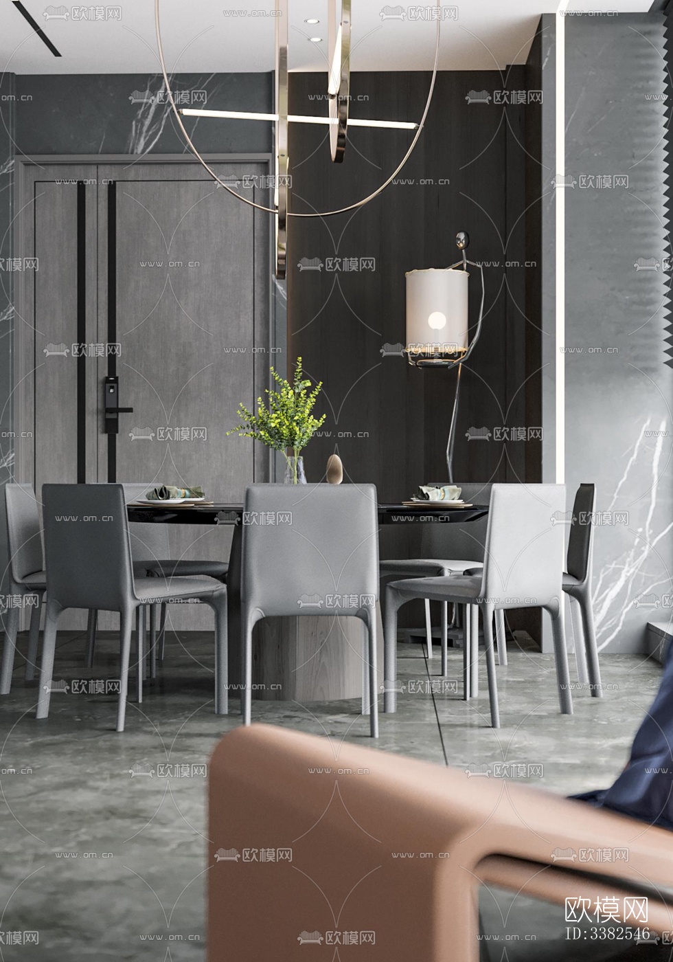 现代别墅效果图下载（渲染图4）