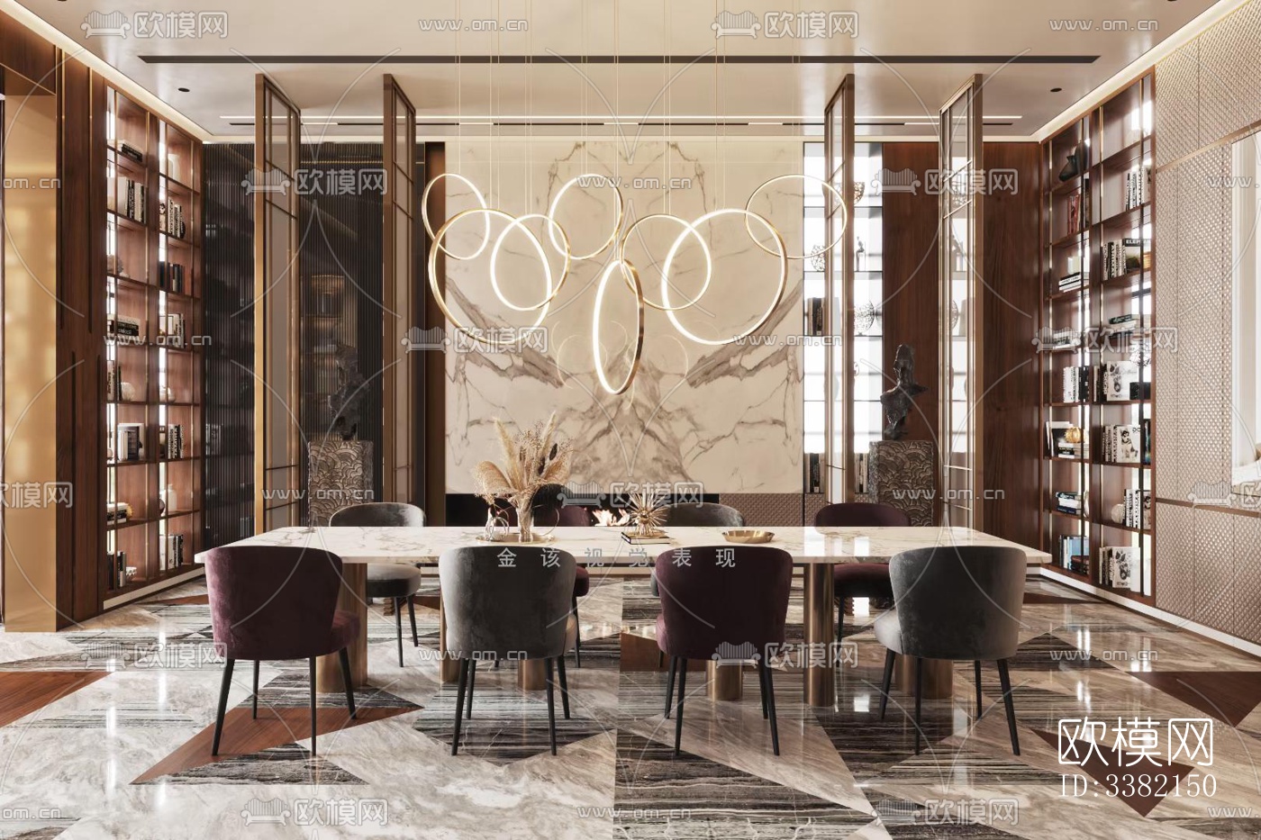 现代别墅效果图下载（渲染图8）