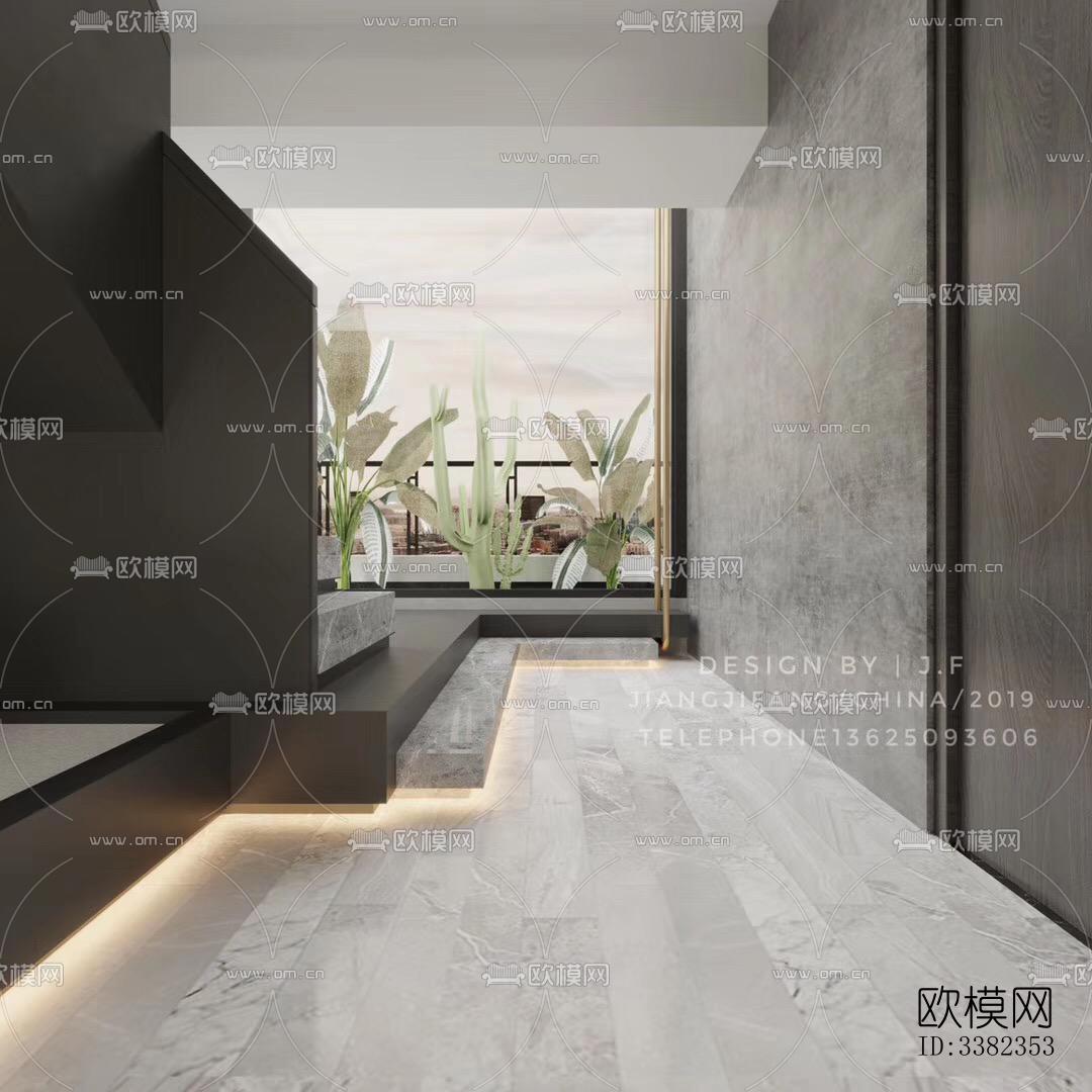 现代别墅效果图下载（渲染图7）