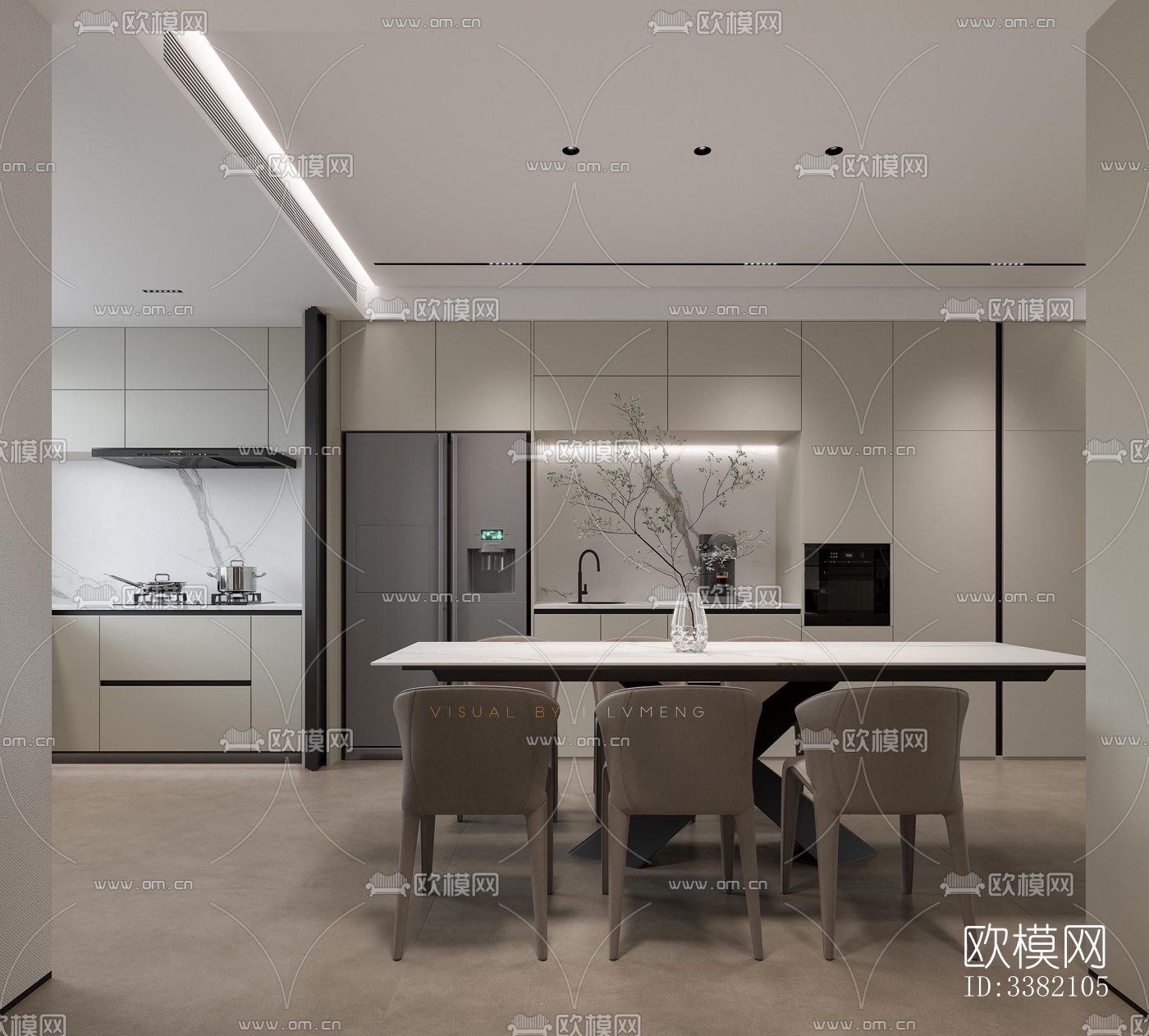 现代别墅效果图下载（渲染图5）