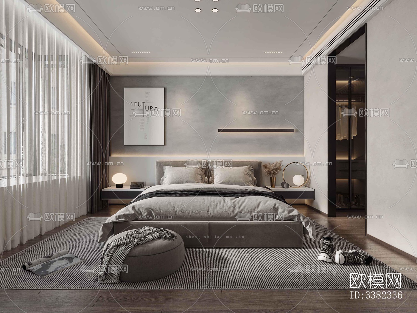 现代别墅效果图下载（渲染图9）