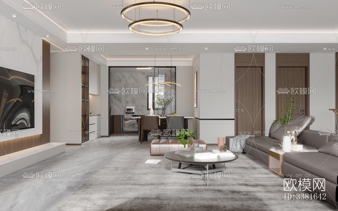 现代别墅效果图下载（渲染图11）