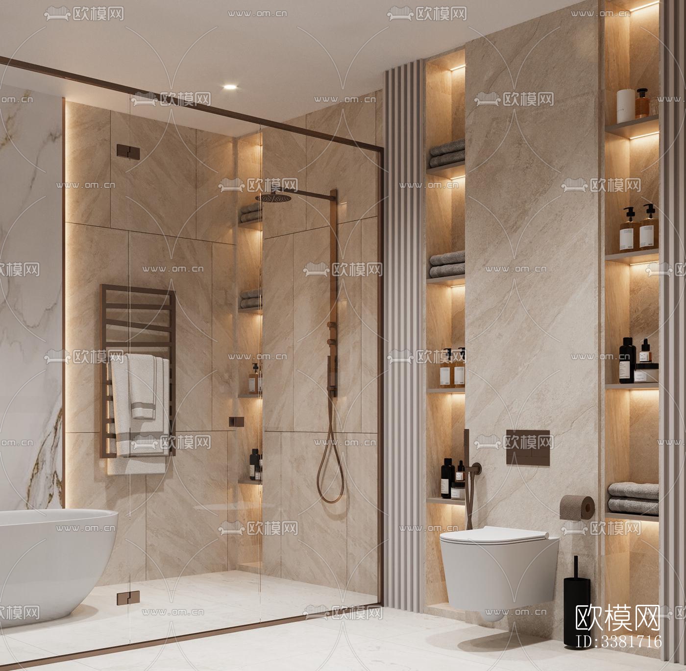 现代别墅效果图下载（渲染图9）