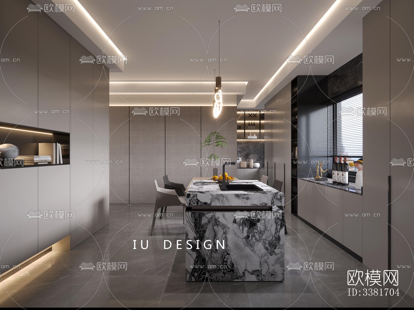 现代别墅效果图下载（渲染图5）