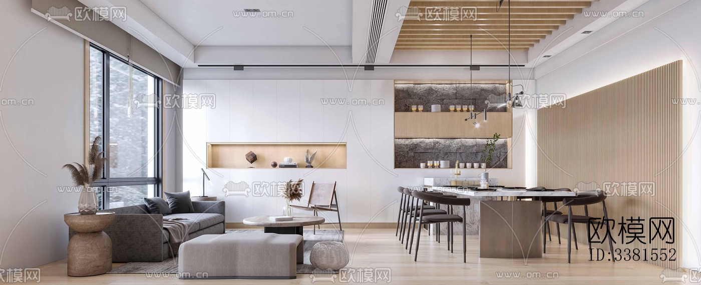 现代别墅效果图下载（渲染图4）