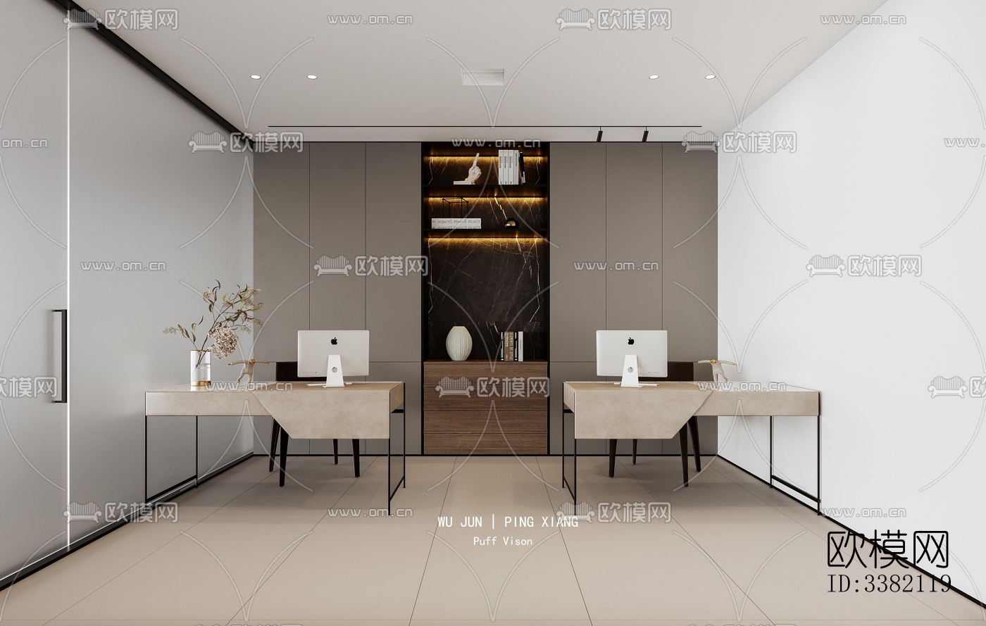 现代别墅效果图下载（渲染图7）