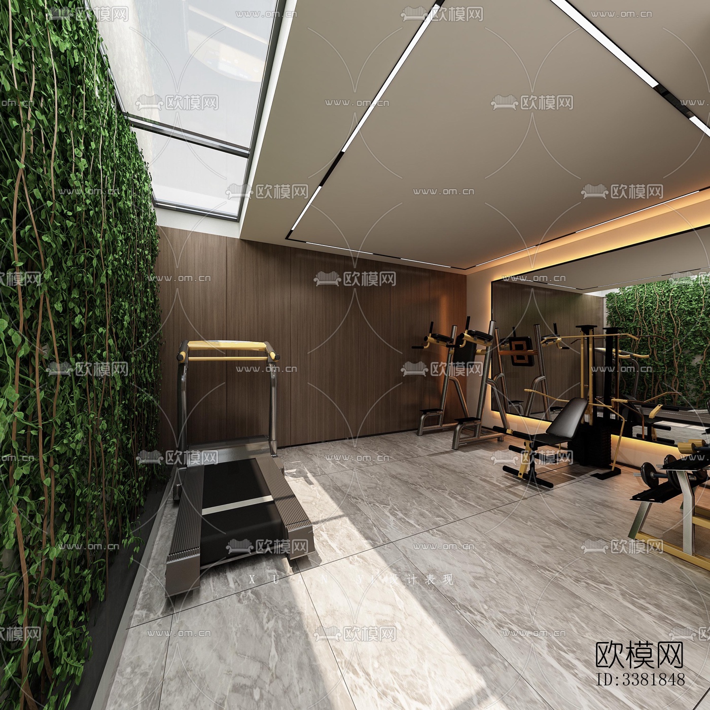 现代别墅效果图下载（渲染图2）