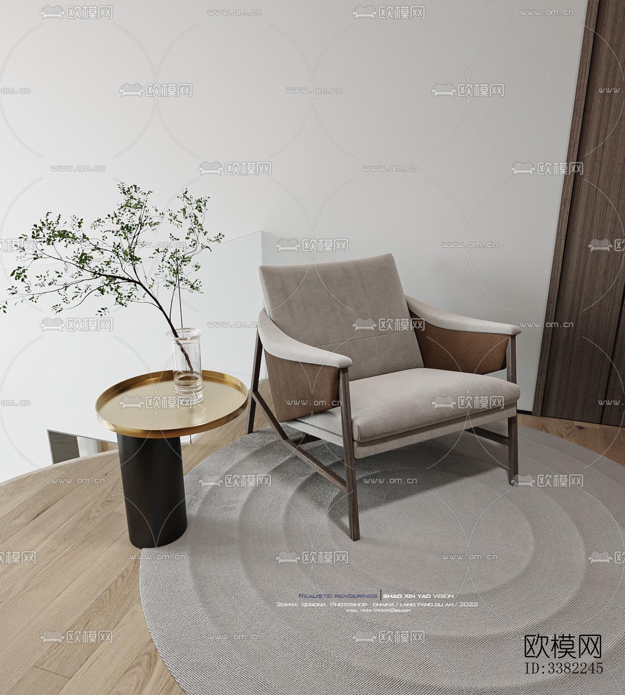 现代别墅效果图下载（渲染图11）