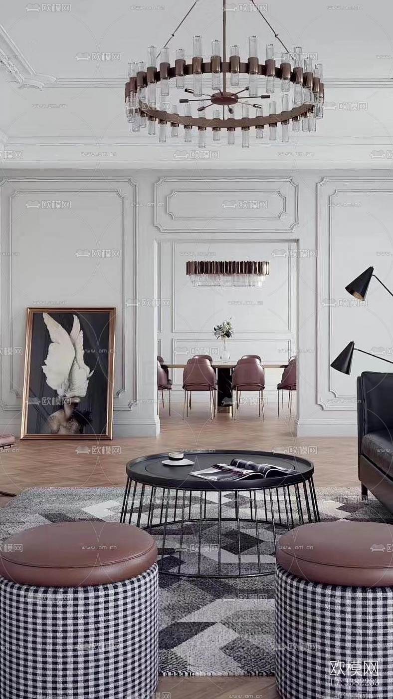 现代别墅效果图下载（渲染图1）