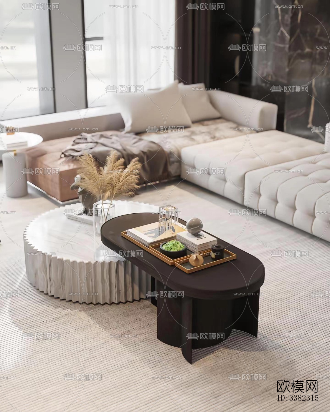 现代别墅效果图下载（渲染图5）