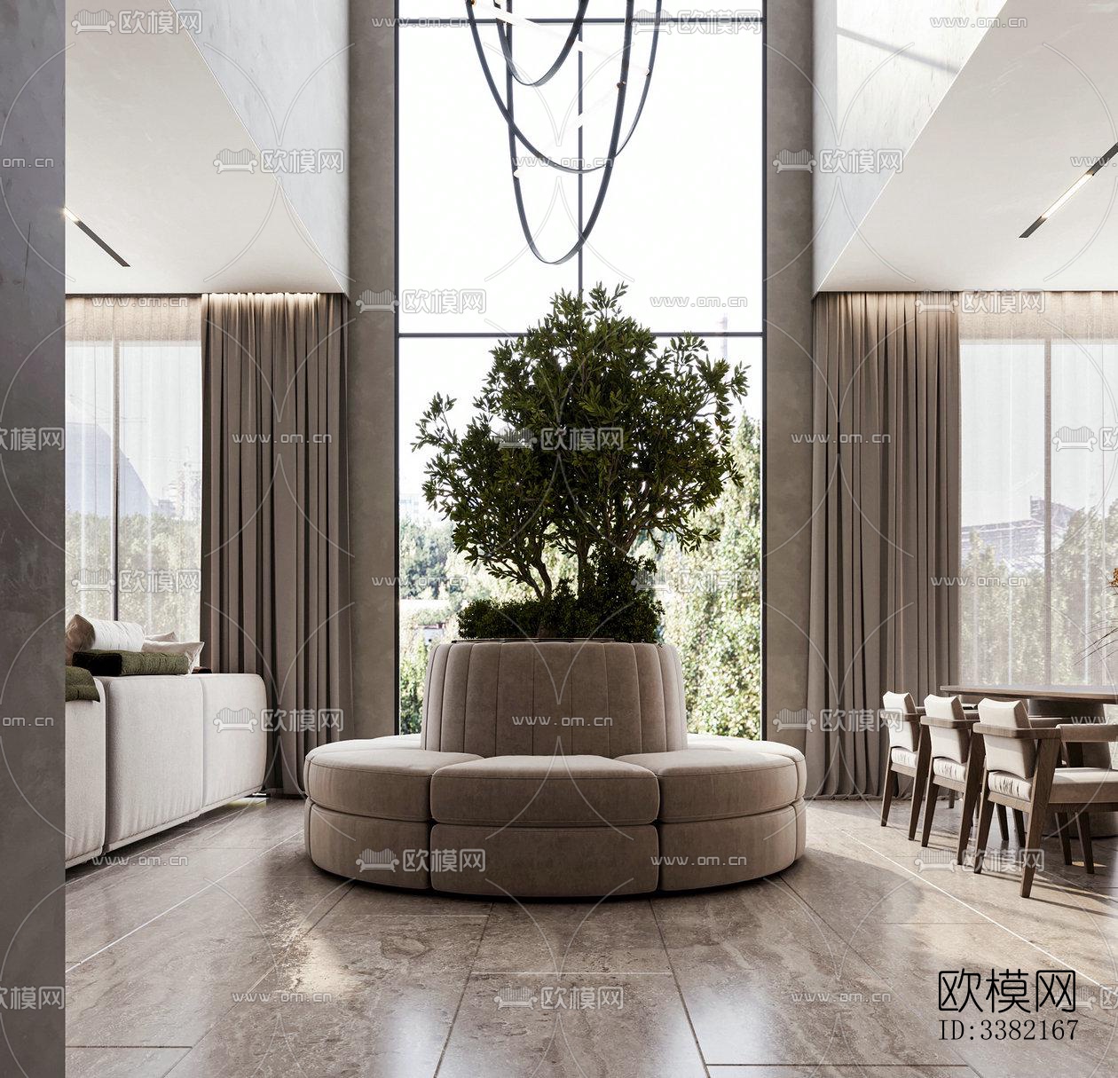 现代别墅效果图下载（渲染图15）