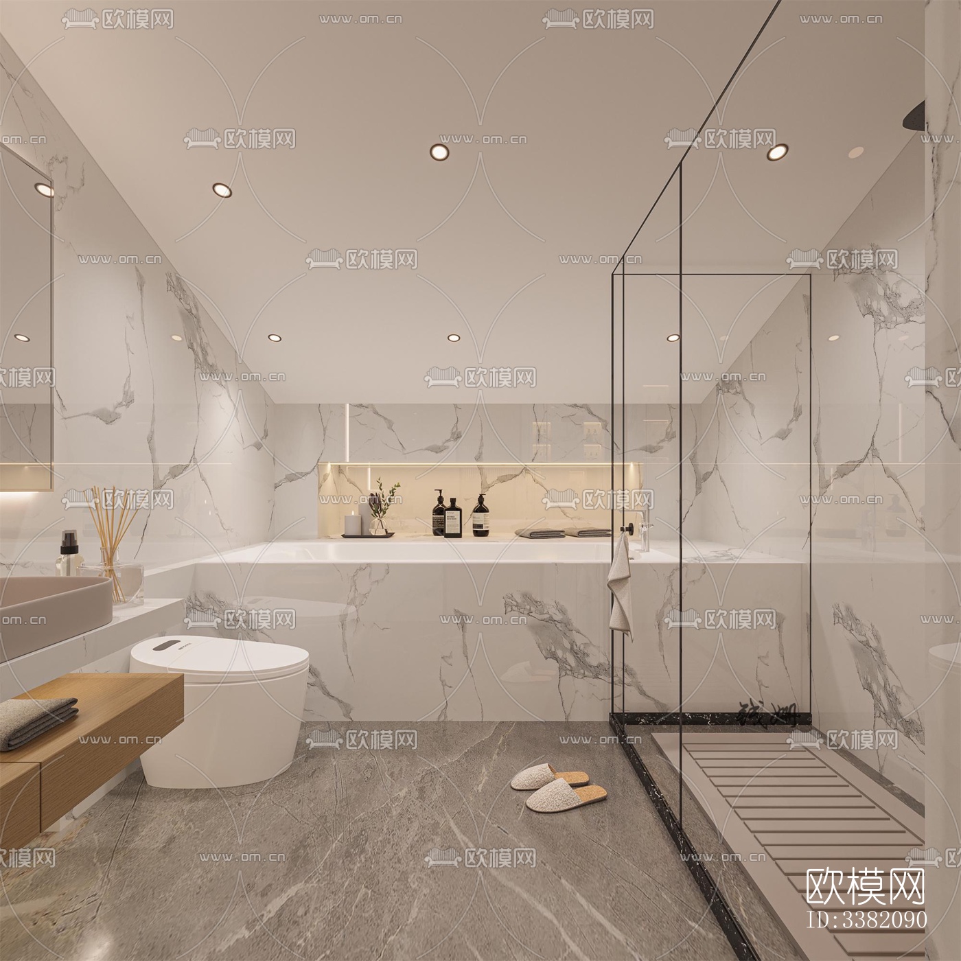 现代别墅效果图下载（渲染图8）