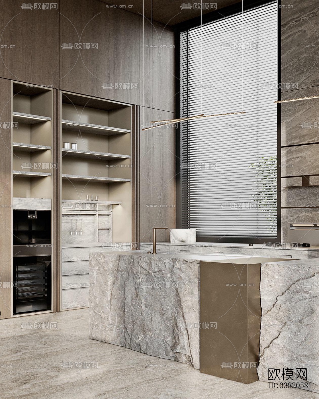 现代别墅效果图下载（渲染图18）