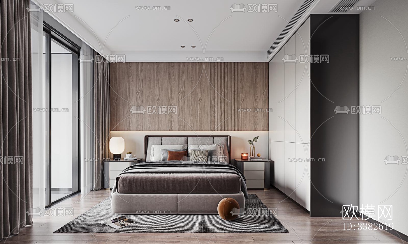 现代别墅效果图下载（渲染图3）