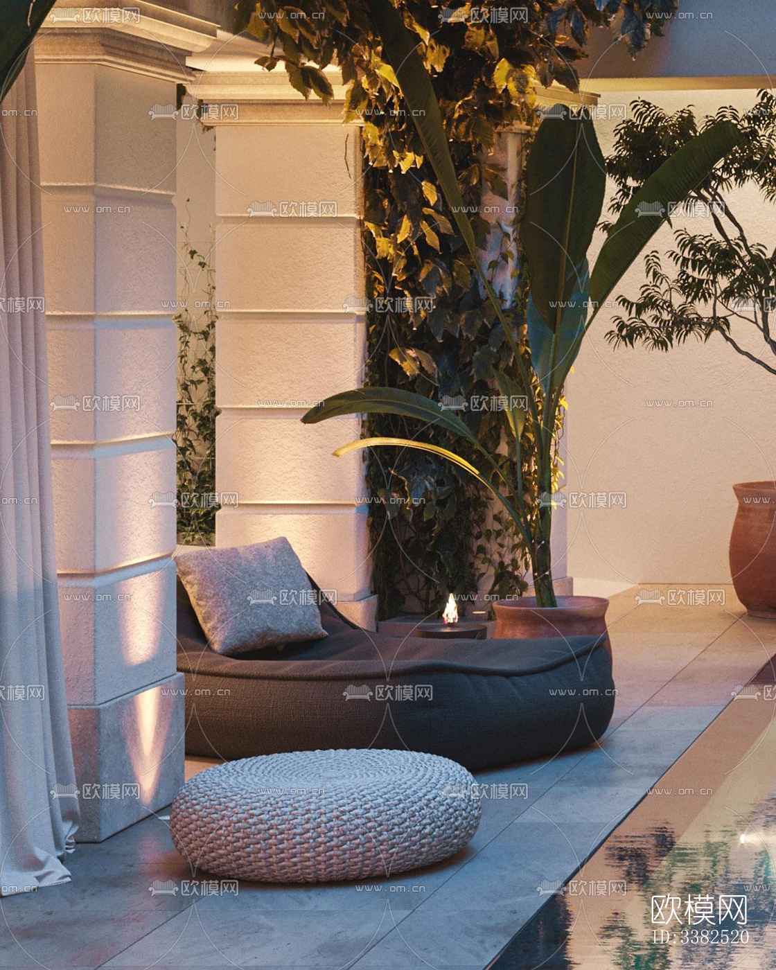 现代别墅效果图下载（渲染图5）