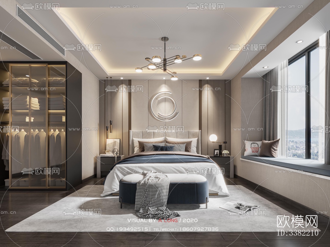 现代别墅效果图下载（渲染图3）