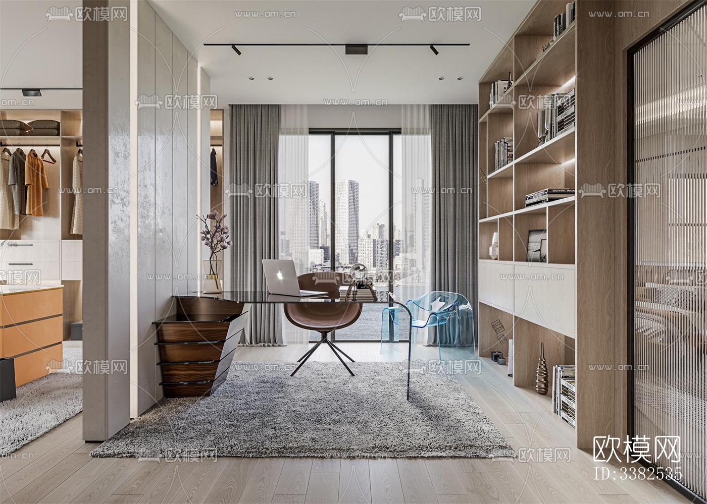 现代别墅效果图下载（渲染图13）